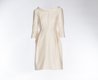 Ivory L'amour coat dress in silk venetian wool L895. copy.jpg
