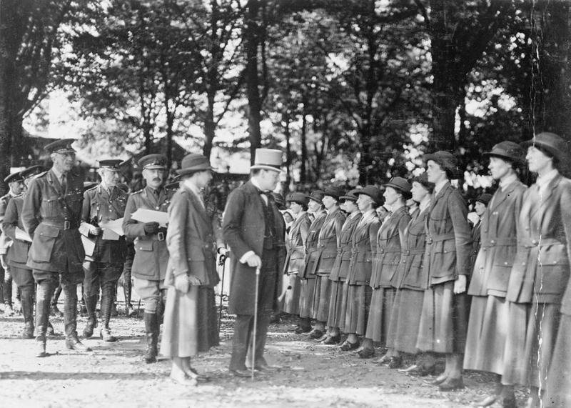 Chruchill inspects Queen Marys Womens Auxiliary Corps.jpg