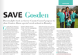 Gosden House article in print
