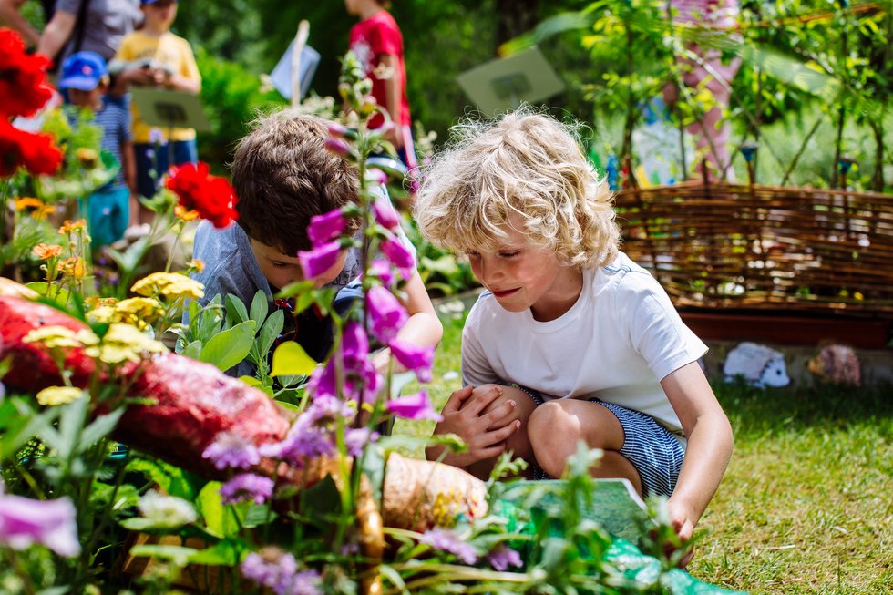 Children enjoying the Family Gardening Festival at RHS Garden Wisley ∏RHS. Cred Line Helen Yates.jpg