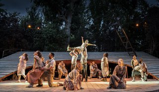 Joanna Riding and the Company of Carousel in June is Bustin' Out at Regent's Park Open Air Theatre. Photo by Johan Persson..jpg