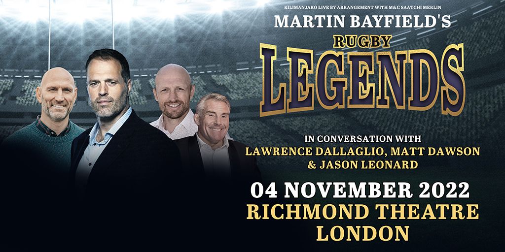 martin bayfield rugby legends tour dates