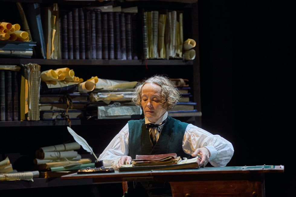 Penny Layden in A Christmas Carol at Rose Theatre _ Photo by Mark Douet.JPG