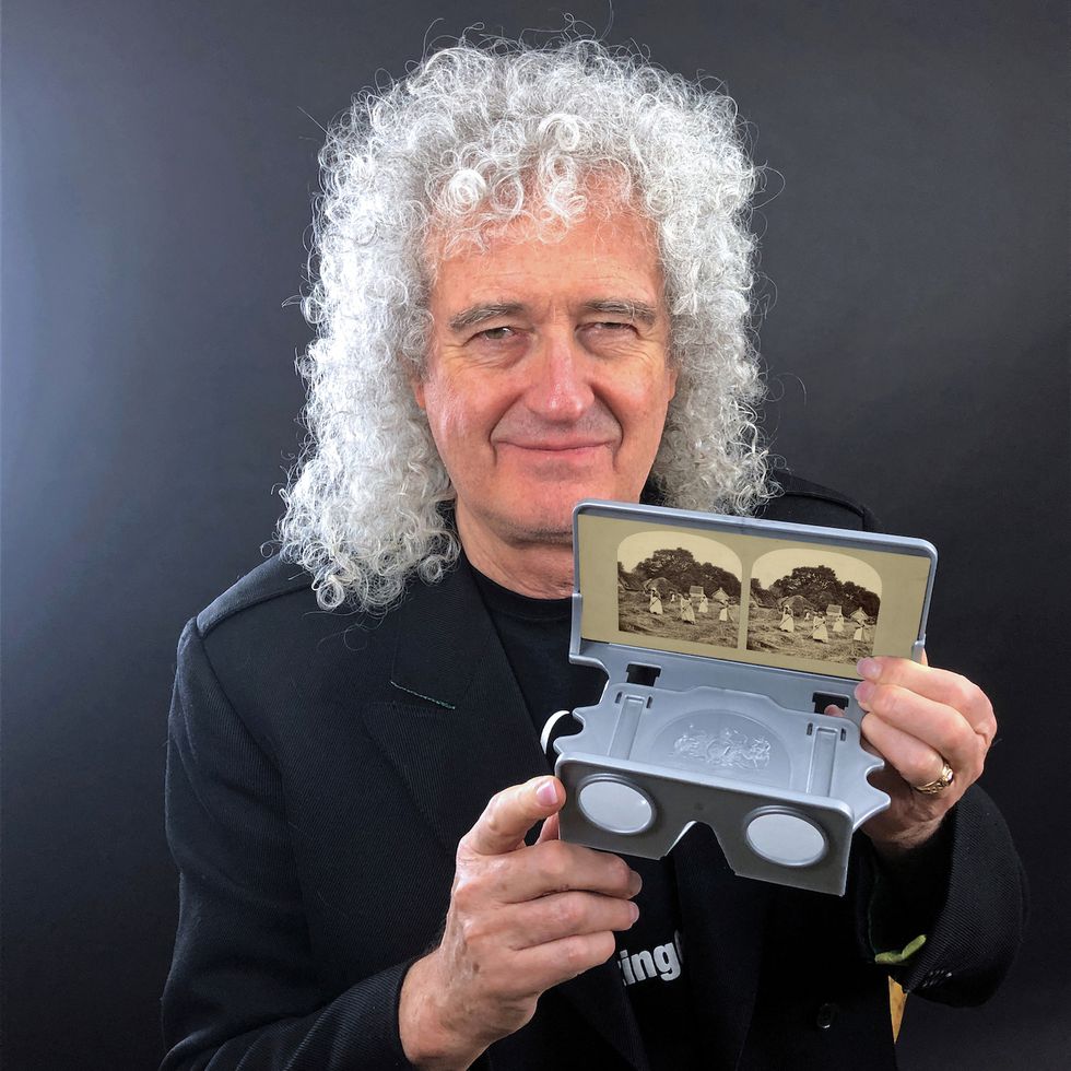 Sir May with Owl and TRW card.jpg