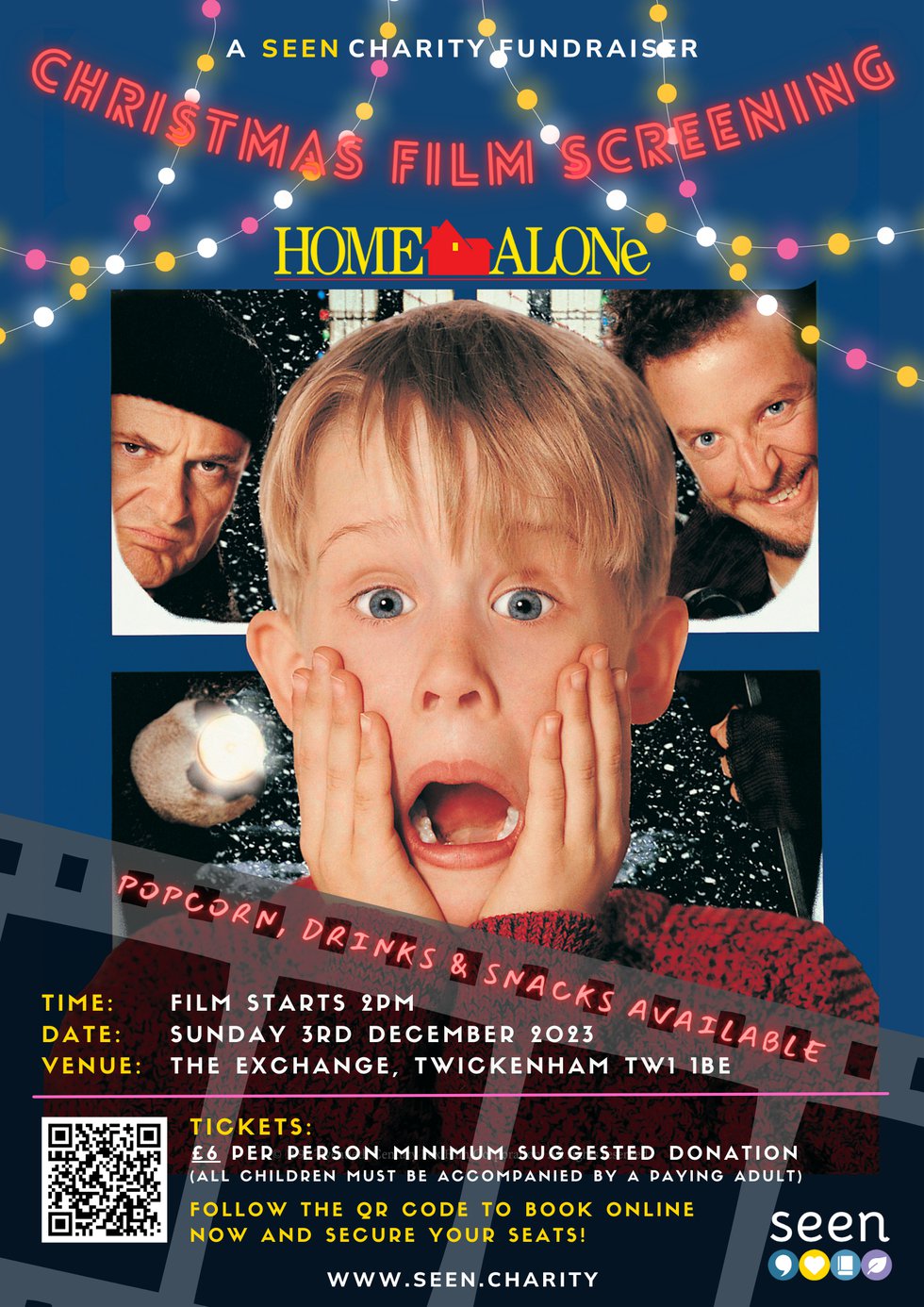 Home Alone Christmas film screening 2023 - 1
