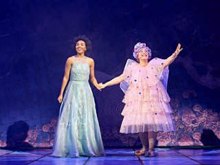 Tilly La Belle Yengo and Jodie Jacobs in Cinderella at the Lyric Hammersmith Theatre © Manuel Harlan.jpg