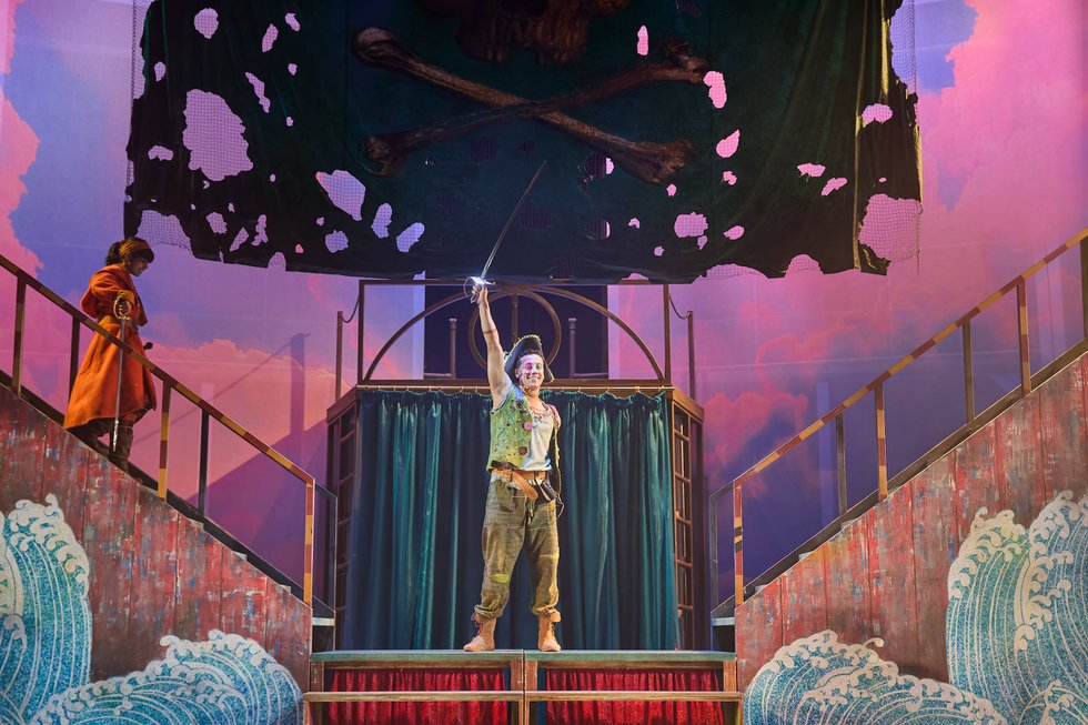 Kaine Ruddach in Peter Pan at the Rose Theatre. Photo by Mark Douet.jpg